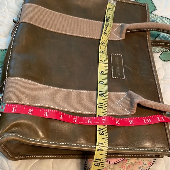 Dooney& Bourne Olive Green tote satchel - Picture 4 of 8